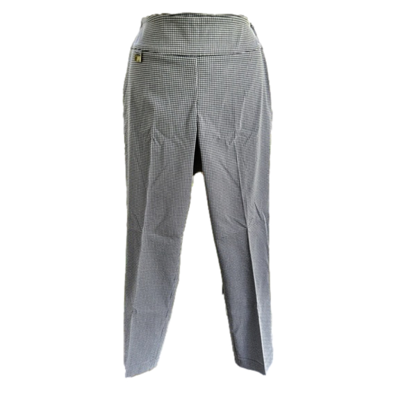 LISETTE Pants - Lisette Black and White Gingham Pants Size 10 High Rise Ankle